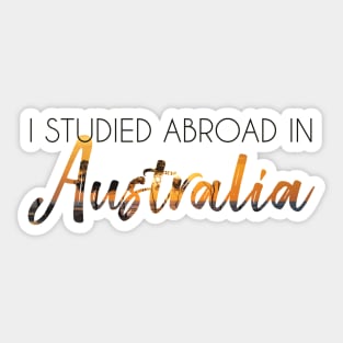 Australia Study Abroad Sticker